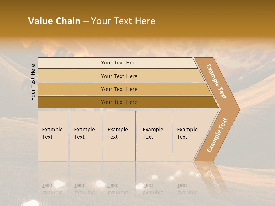 Summer Tempting White PowerPoint Template