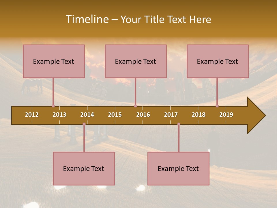 Summer Tempting White PowerPoint Template