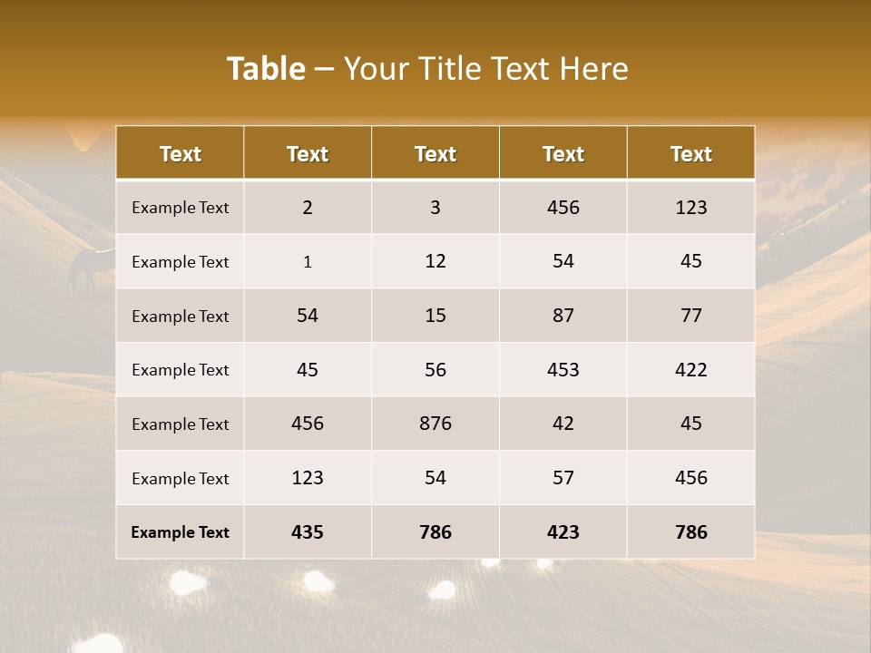 Summer Tempting White PowerPoint Template