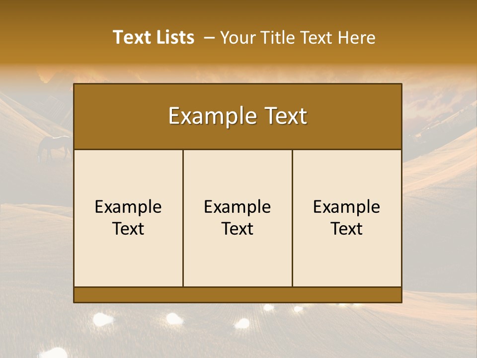 Summer Tempting White PowerPoint Template