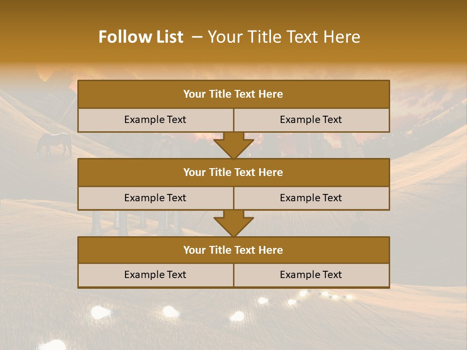 Summer Tempting White PowerPoint Template