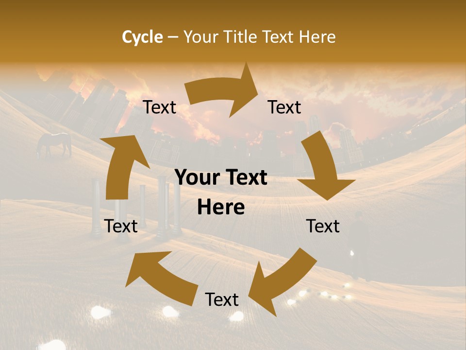 Summer Tempting White PowerPoint Template