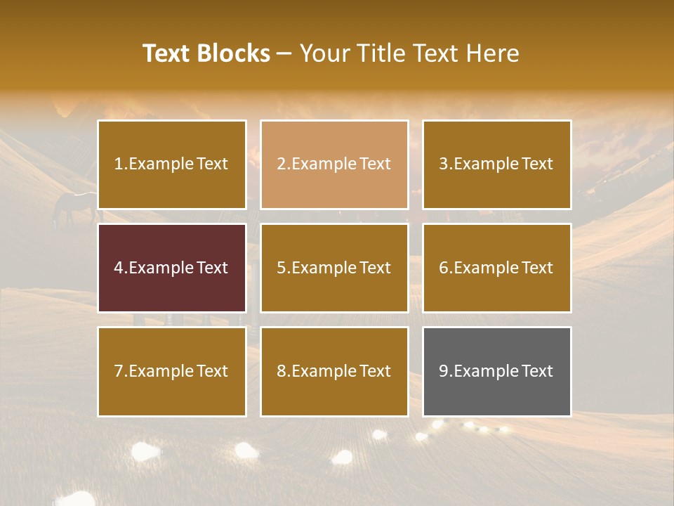 Summer Tempting White PowerPoint Template