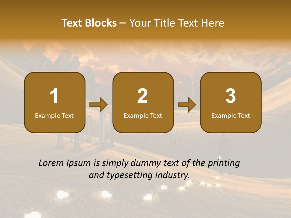 Summer Tempting White PowerPoint Template