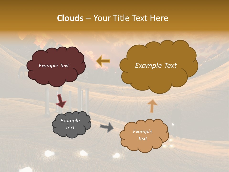 Summer Tempting White PowerPoint Template