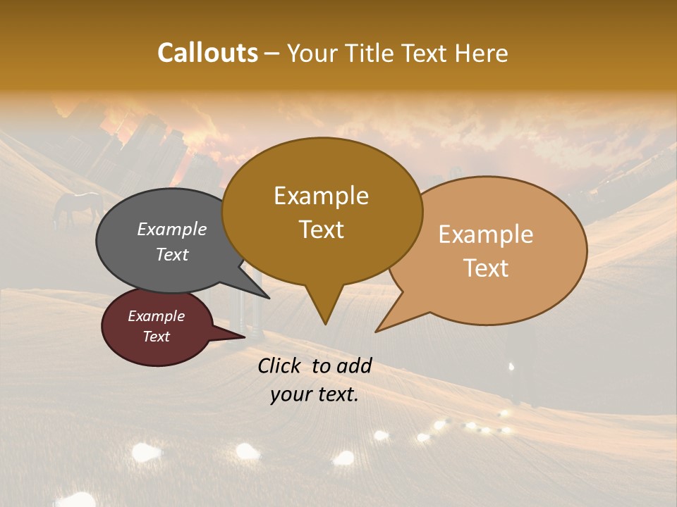 Summer Tempting White PowerPoint Template