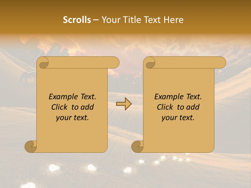 Summer Tempting White PowerPoint Template