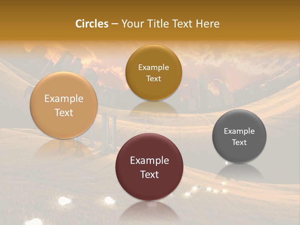 Summer Tempting White PowerPoint Template