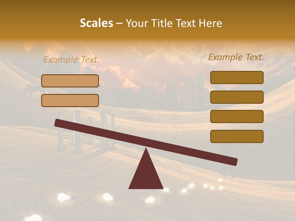 Summer Tempting White PowerPoint Template