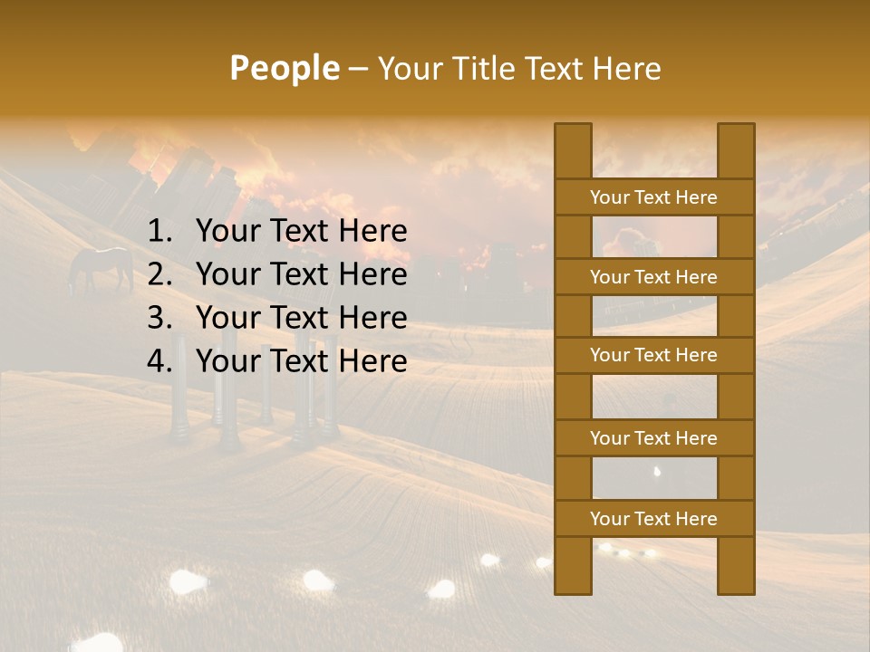 Summer Tempting White PowerPoint Template