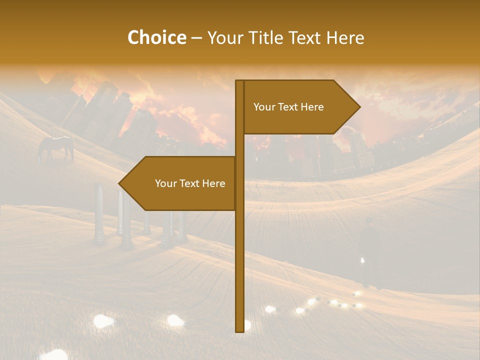 Summer Tempting White PowerPoint Template