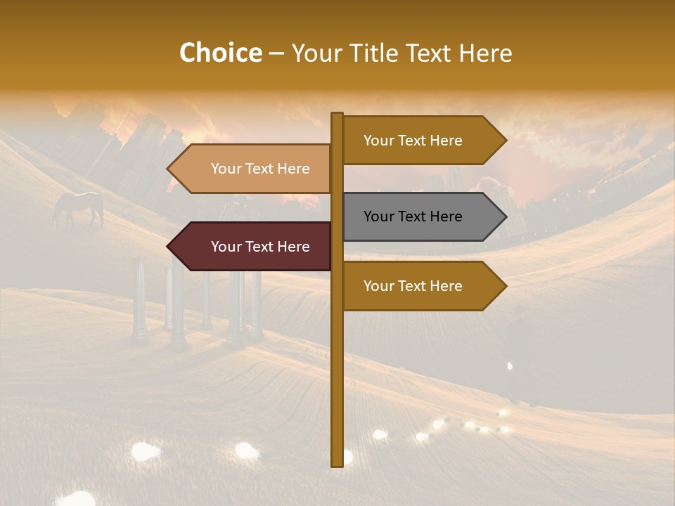 Summer Tempting White PowerPoint Template