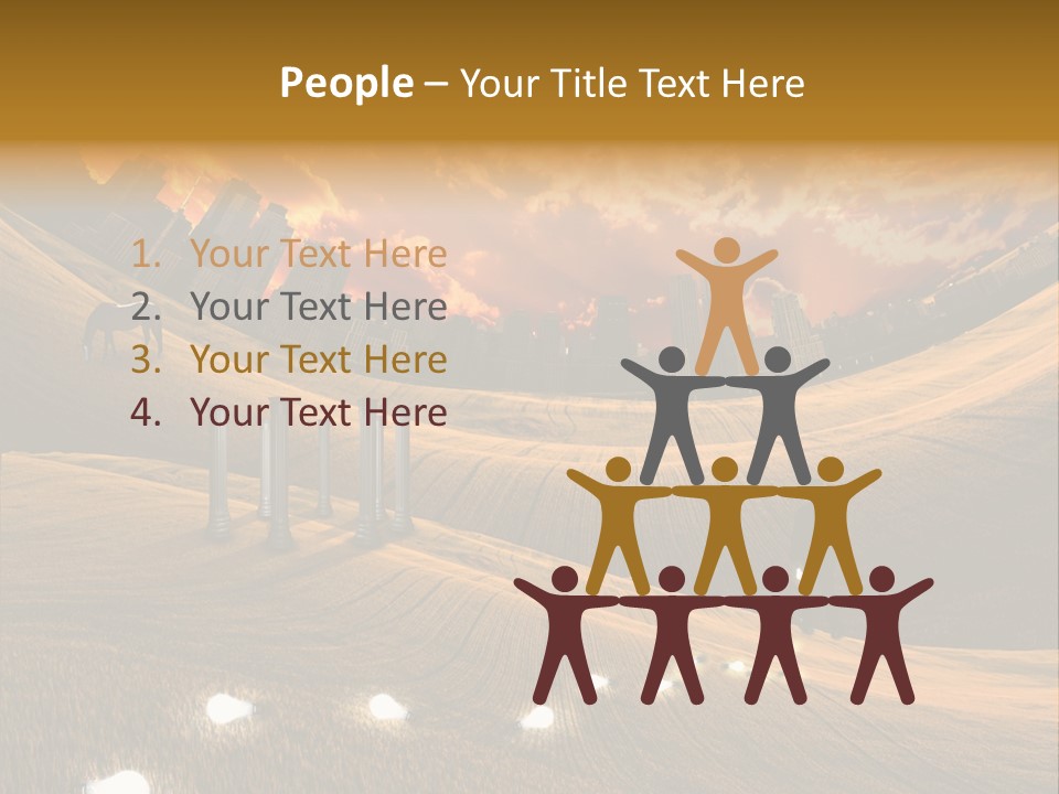 Summer Tempting White PowerPoint Template