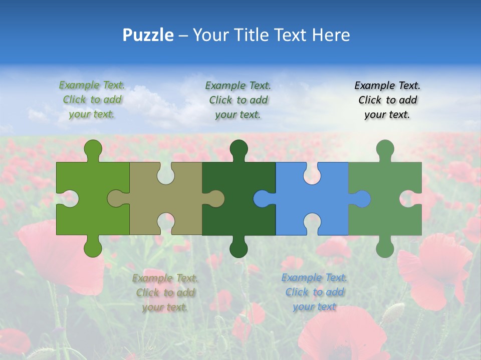 Landscape Close Up Beautiful PowerPoint Template