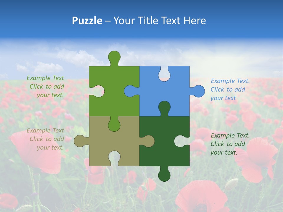 Landscape Close Up Beautiful PowerPoint Template