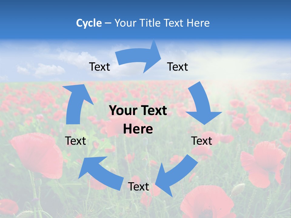 Landscape Close Up Beautiful PowerPoint Template