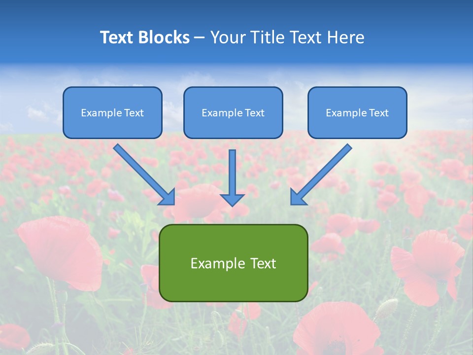 Landscape Close Up Beautiful PowerPoint Template