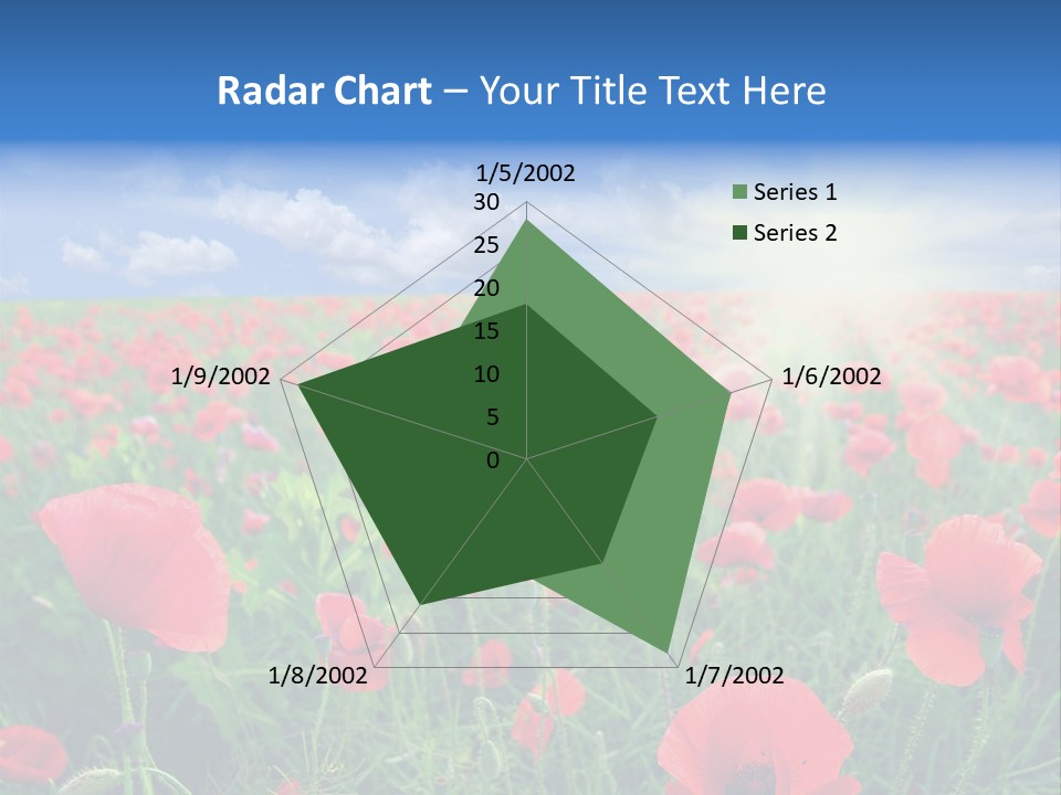 Landscape Close Up Beautiful PowerPoint Template