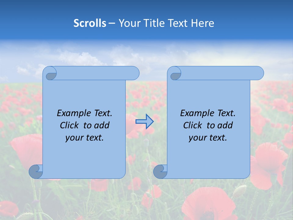Landscape Close Up Beautiful PowerPoint Template