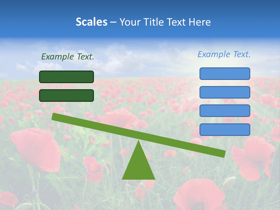 Landscape Close Up Beautiful PowerPoint Template
