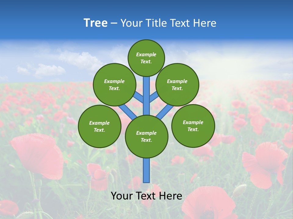 Landscape Close Up Beautiful PowerPoint Template