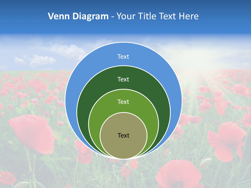 Landscape Close Up Beautiful PowerPoint Template