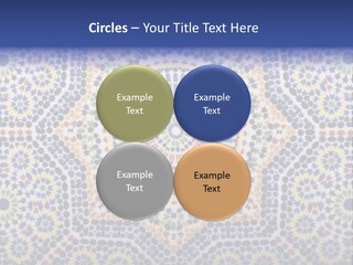 Morocco Traditional Tile PowerPoint Template