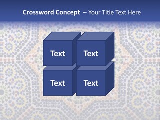 Morocco Traditional Tile PowerPoint Template