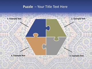 Morocco Traditional Tile PowerPoint Template