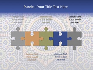 Morocco Traditional Tile PowerPoint Template