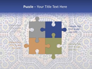 Morocco Traditional Tile PowerPoint Template