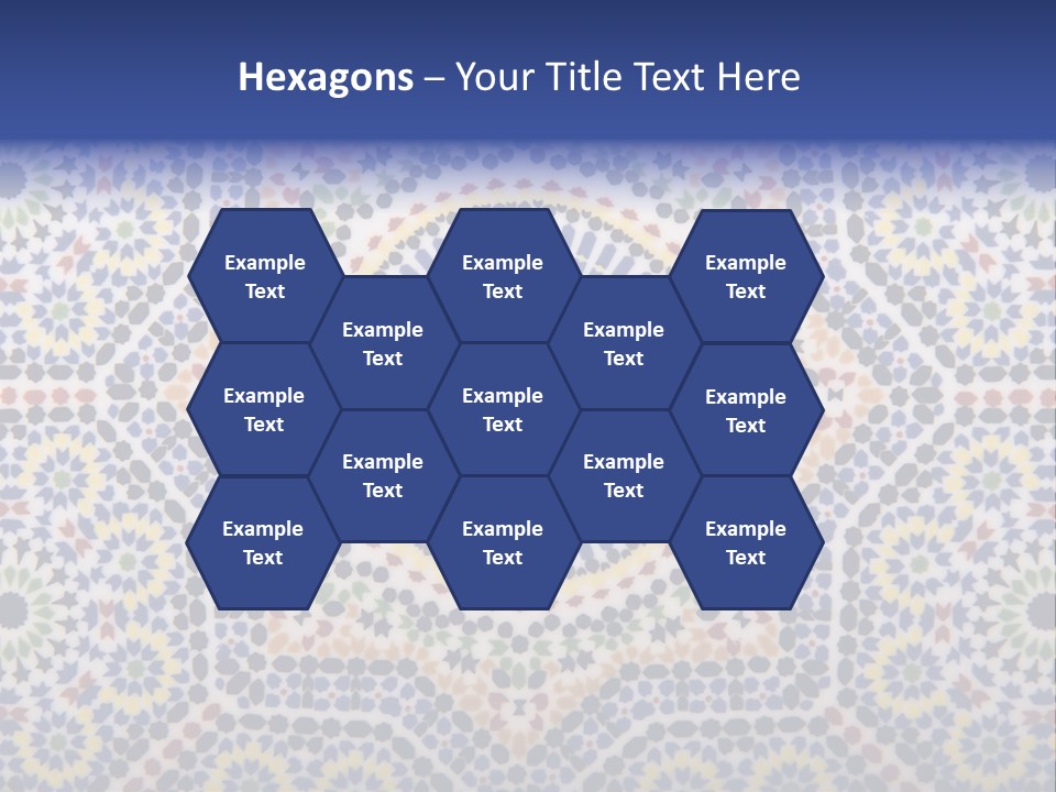 Morocco Traditional Tile PowerPoint Template