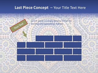 Morocco Traditional Tile PowerPoint Template