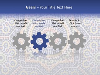 Morocco Traditional Tile PowerPoint Template
