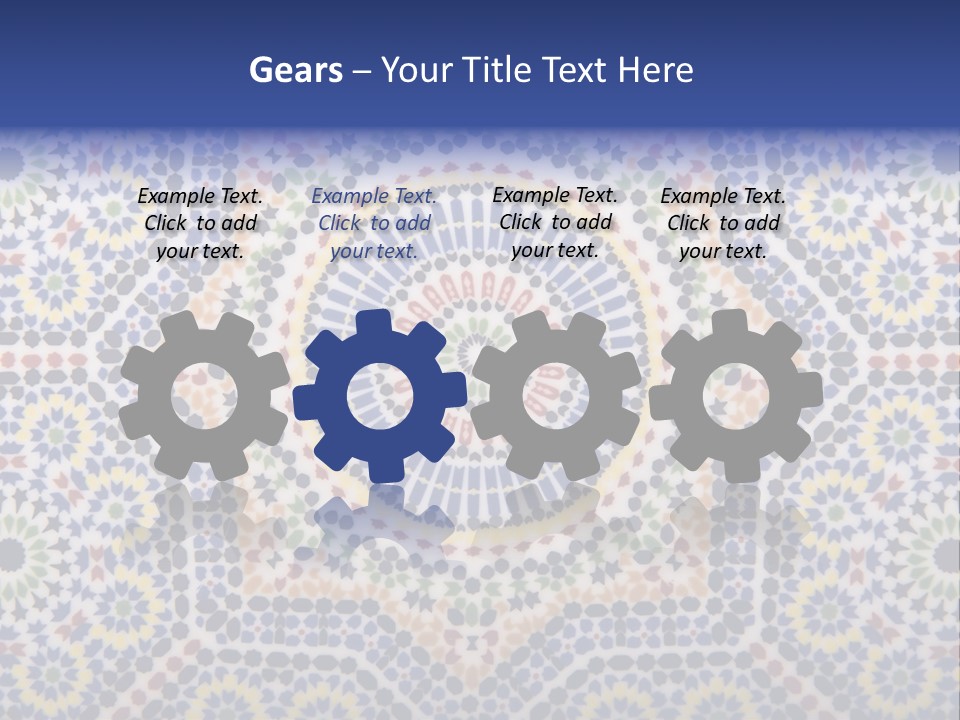 Morocco Traditional Tile PowerPoint Template