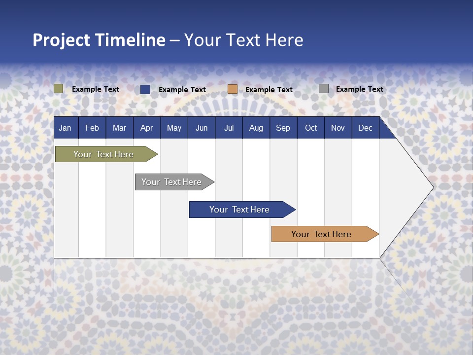 Morocco Traditional Tile PowerPoint Template