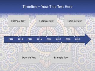Morocco Traditional Tile PowerPoint Template