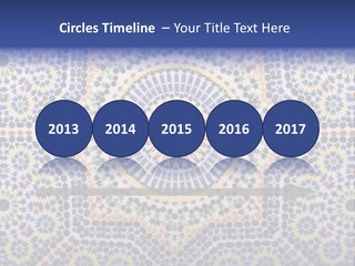 Morocco Traditional Tile PowerPoint Template
