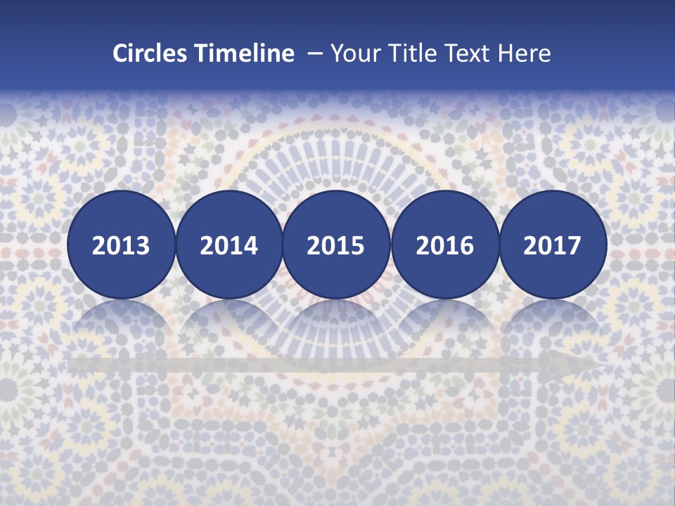 Morocco Traditional Tile PowerPoint Template