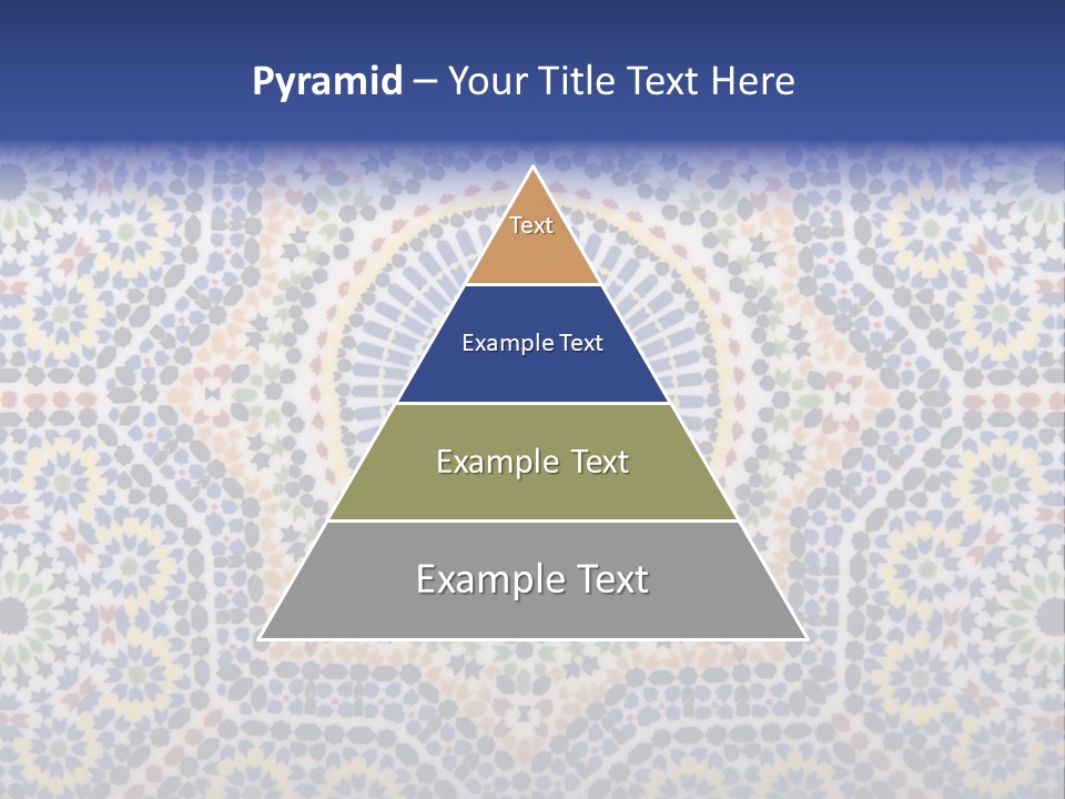 Morocco Traditional Tile PowerPoint Template