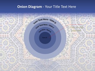 Morocco Traditional Tile PowerPoint Template