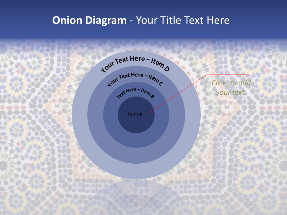 Morocco Traditional Tile PowerPoint Template