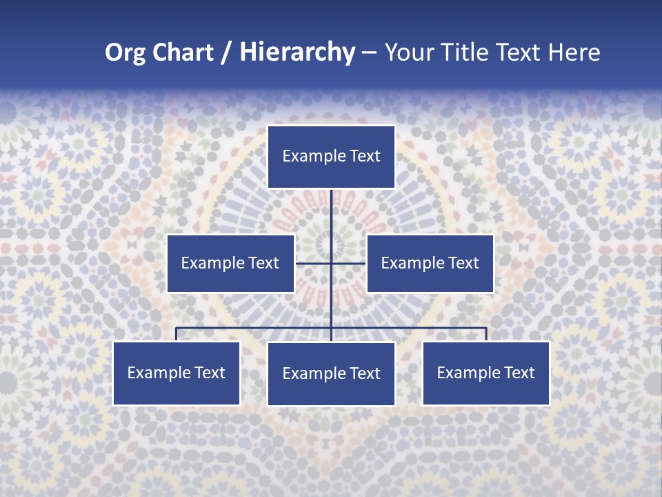 Morocco Traditional Tile PowerPoint Template
