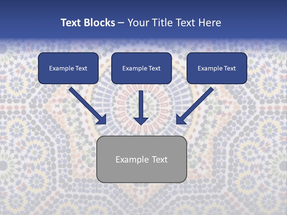 Morocco Traditional Tile PowerPoint Template