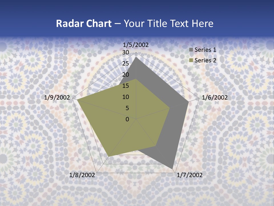 Morocco Traditional Tile PowerPoint Template