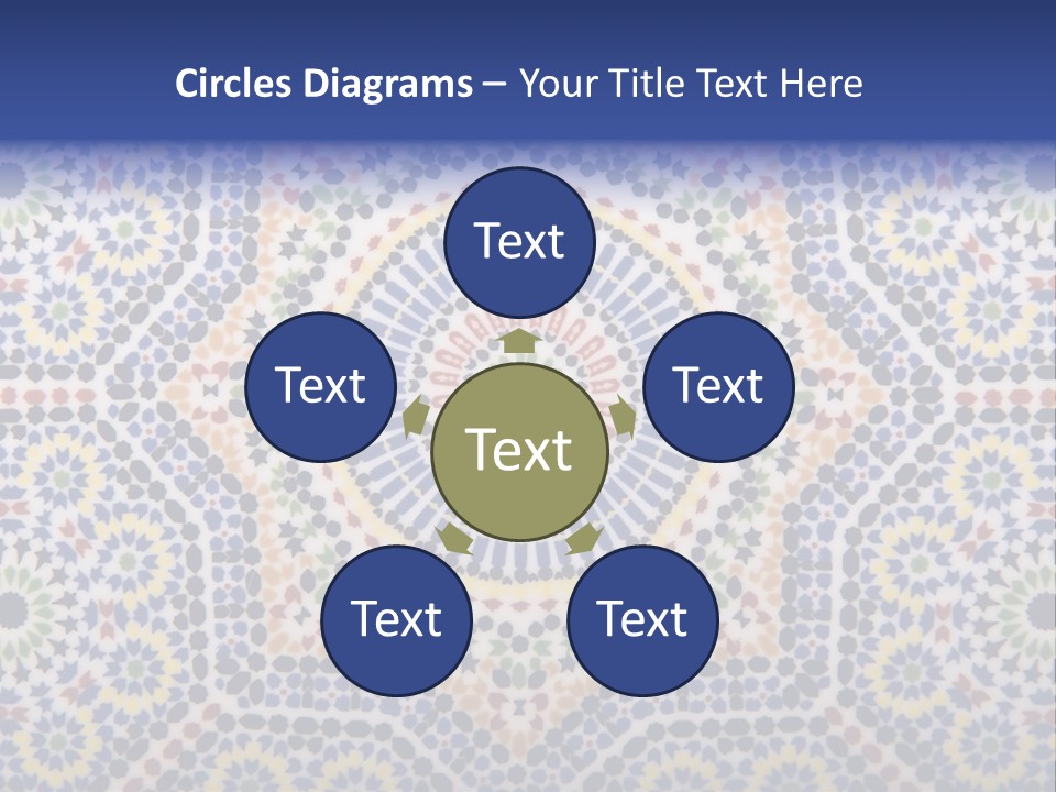 Morocco Traditional Tile PowerPoint Template