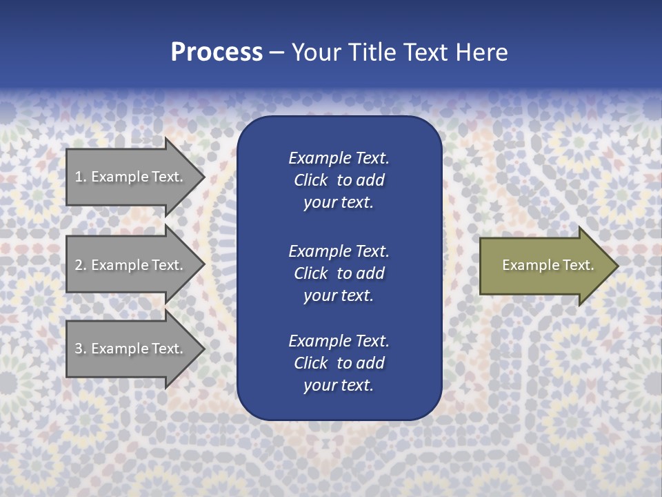 Morocco Traditional Tile PowerPoint Template