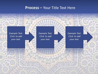 Morocco Traditional Tile PowerPoint Template