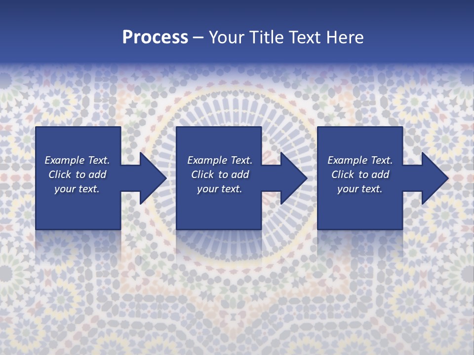Morocco Traditional Tile PowerPoint Template