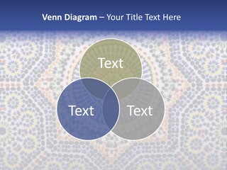 Morocco Traditional Tile PowerPoint Template